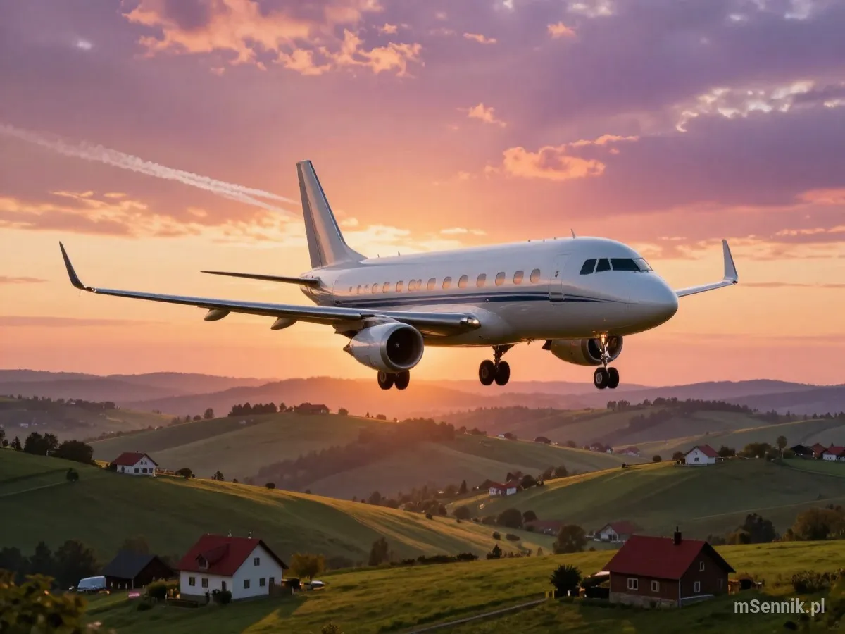 Interpretacja snu: Aeroplan - scenariusz z życia codziennego