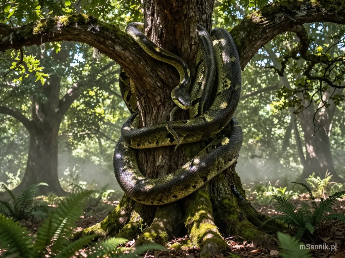 Interpretacja snu: Anakonda - scenariusz z życia codziennego