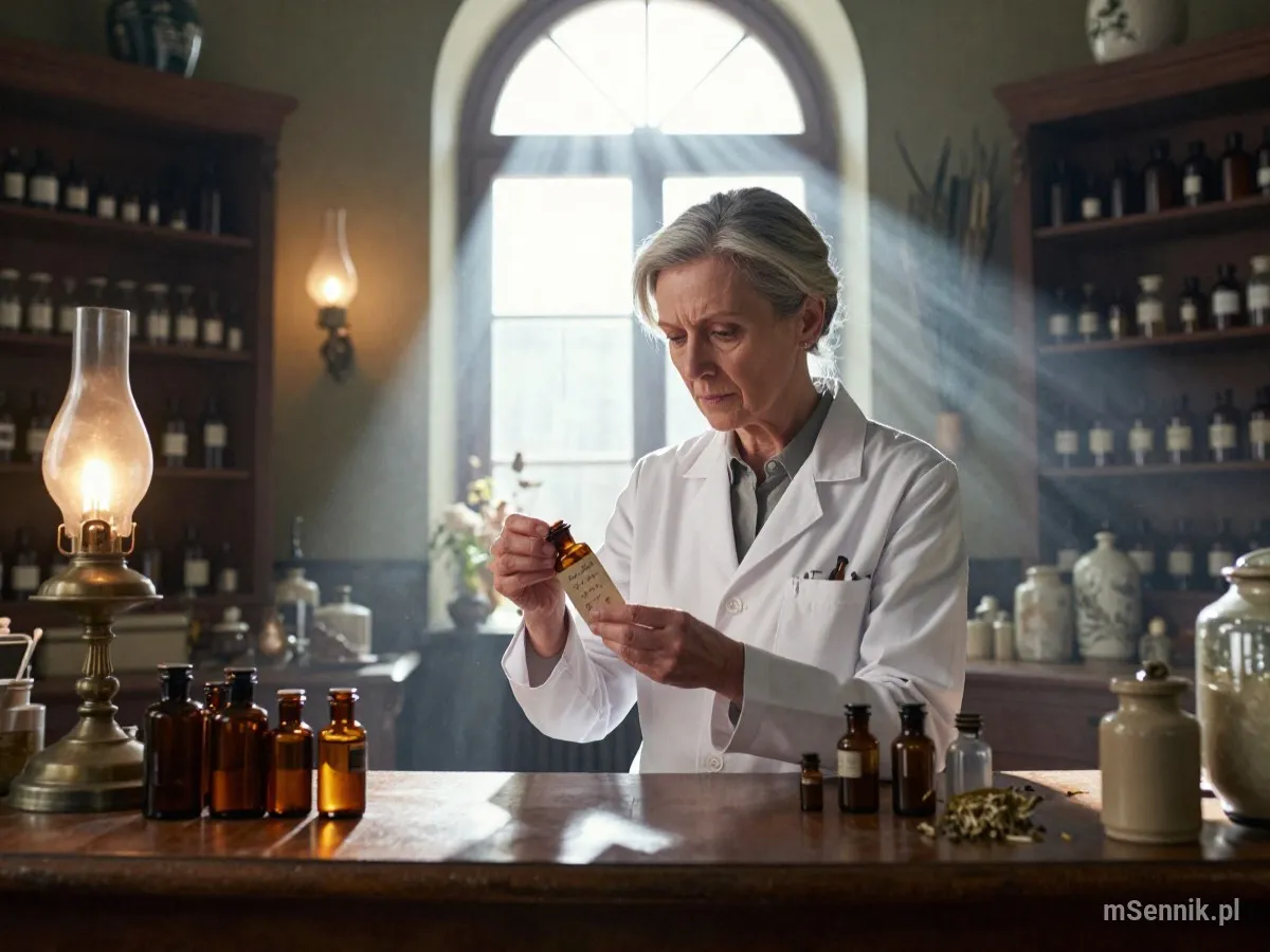 Interpretacja snu: Aptekarz - scenariusz z życia codziennego