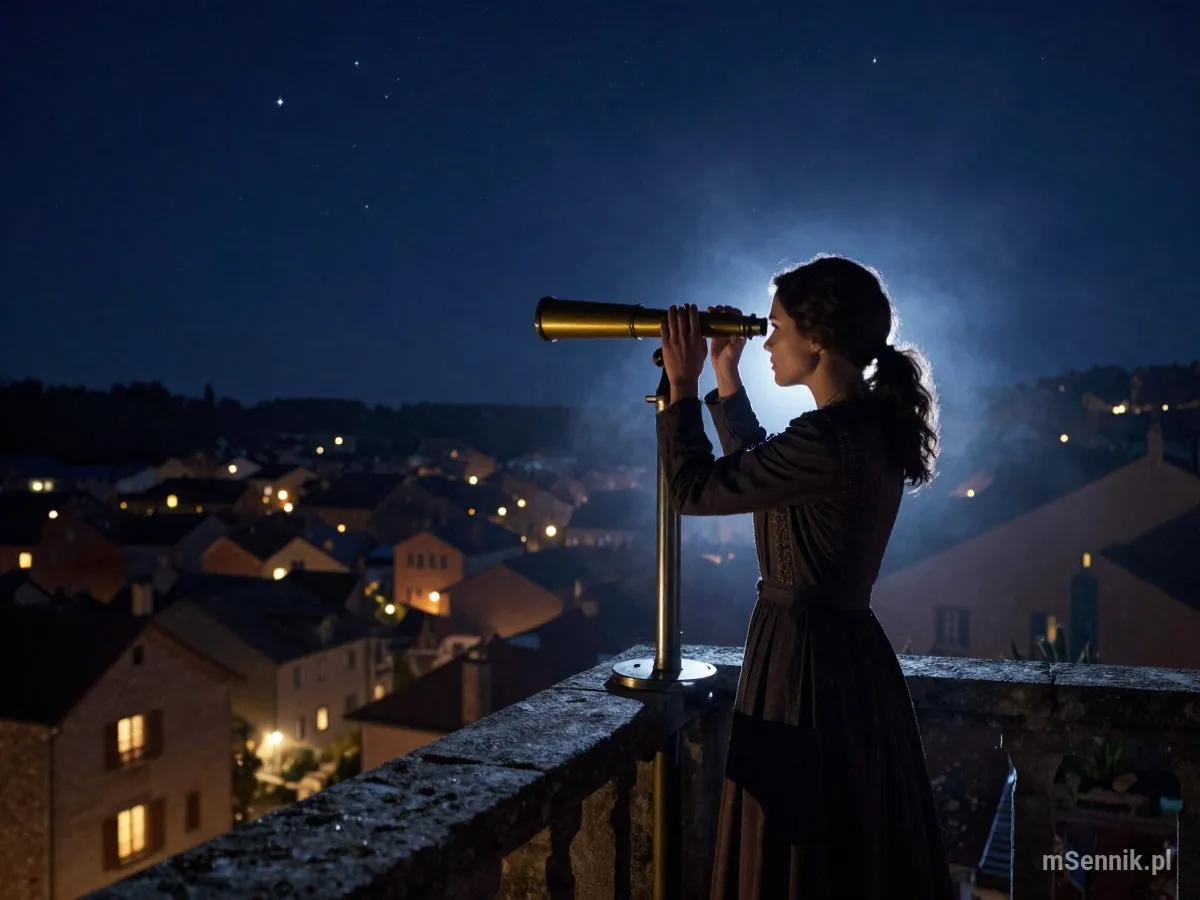 Interpretacja snu: Astronom - scenariusz z życia codziennego