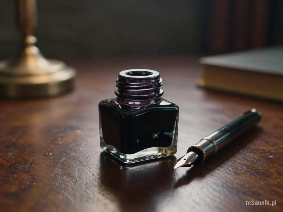 Interpretacja snu: Atrament - scenariusz z życia codziennego