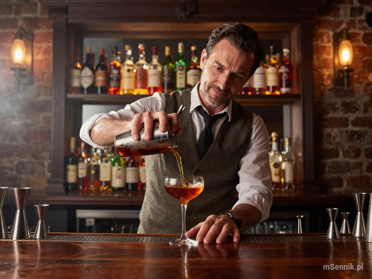 Interpretacja snu: Barman - scenariusz z życia codziennego