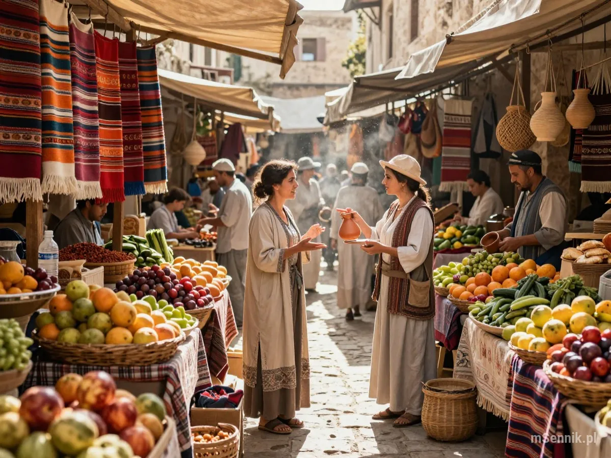 Interpretacja snu: Bazar - scenariusz z życia codziennego