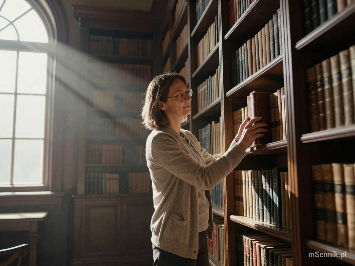 Interpretacja snu: Bibliotekarz - scenariusz z życia codziennego