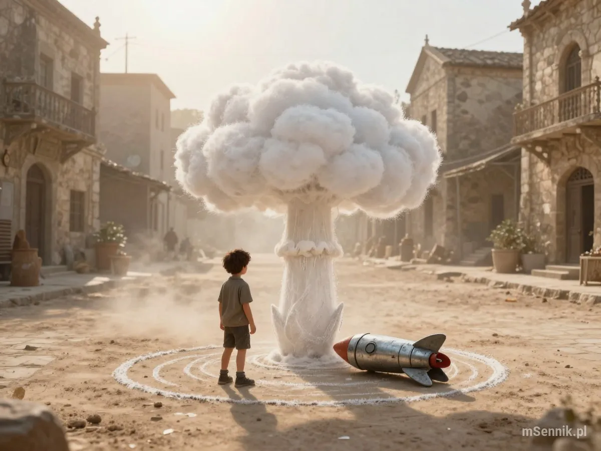 Interpretacja snu: Bomba Atomowa - scenariusz z życia codziennego