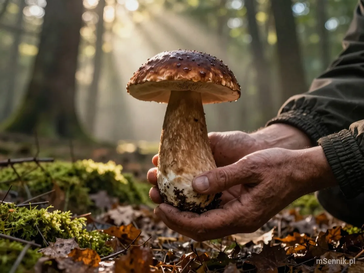 Interpretacja snu: Borowik - scenariusz z życia codziennego