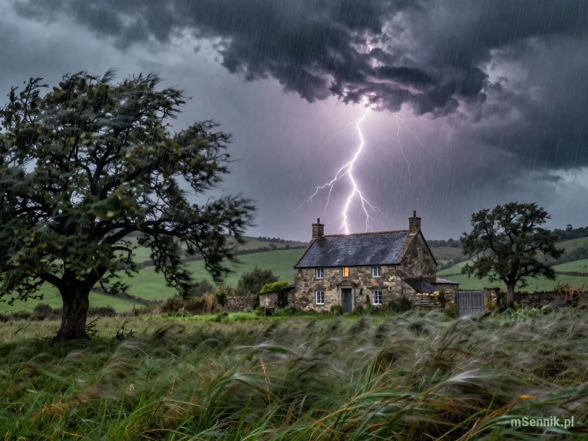 Interpretacja snu: Burza - scenariusz z życia codziennego