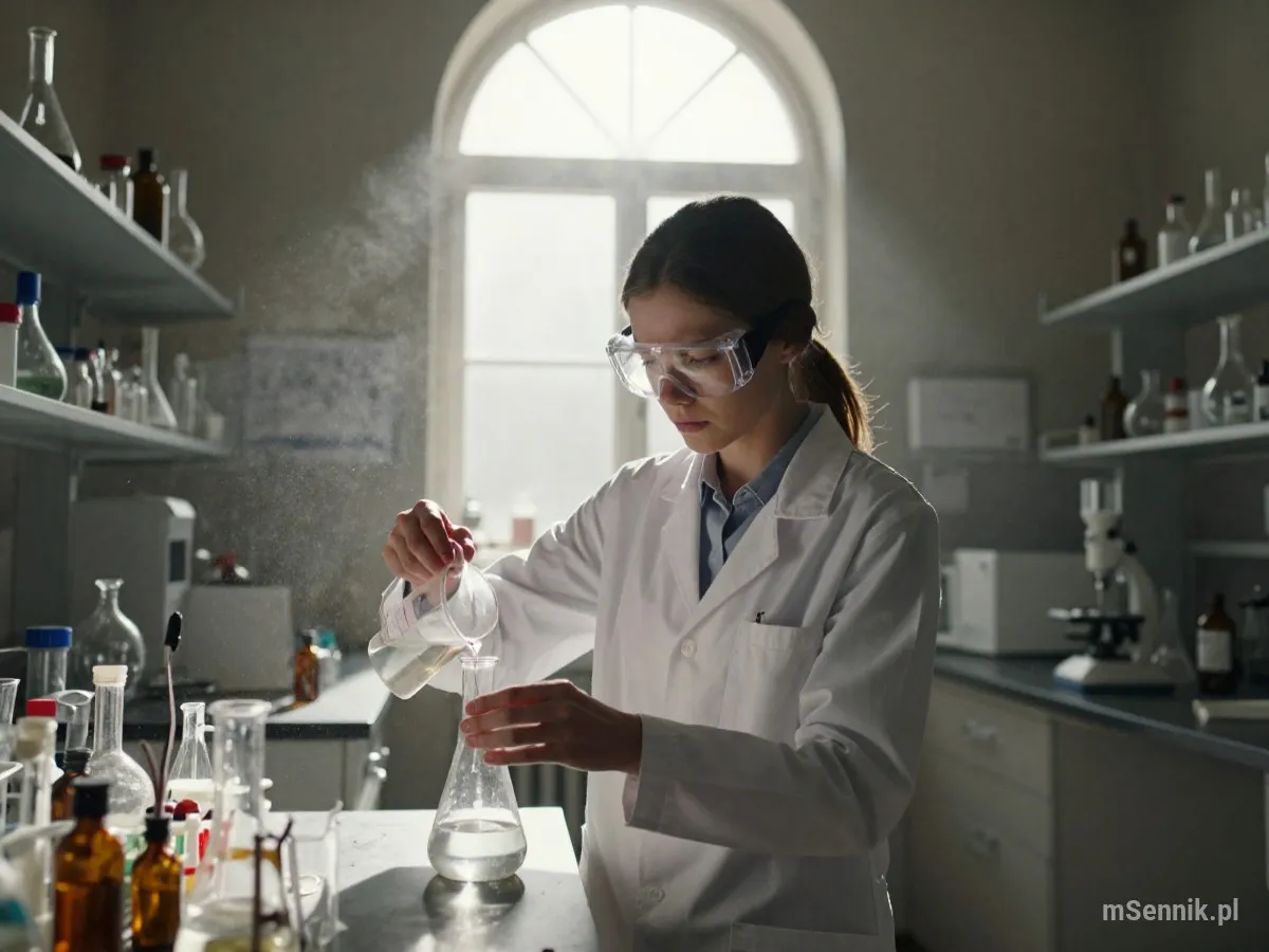 Interpretacja snu: Chemik - scenariusz z życia codziennego
