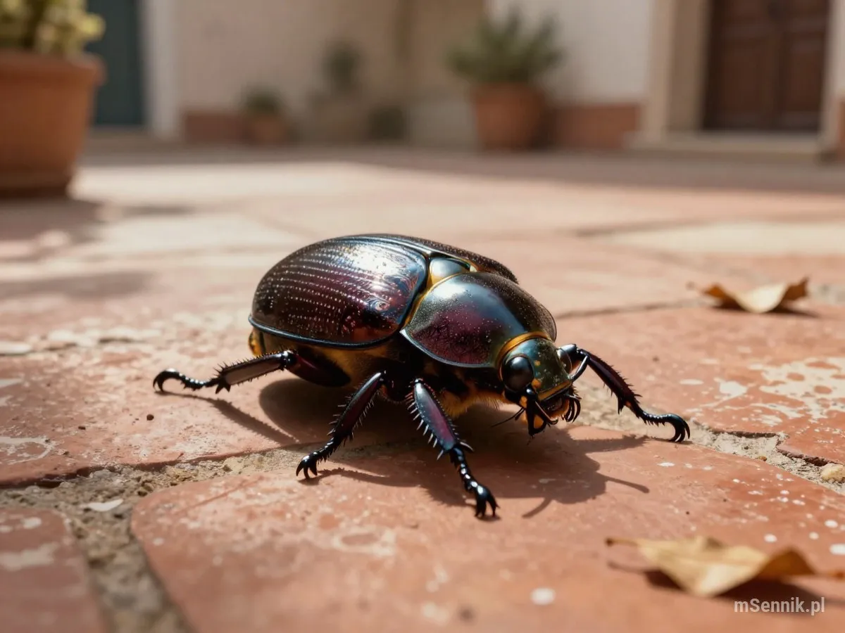 Interpretacja snu: Chrząszcz - scenariusz z życia codziennego