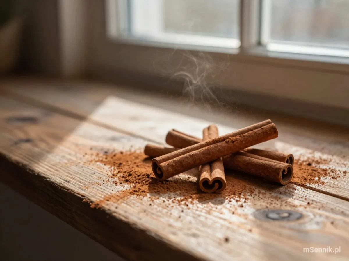 Interpretacja snu: Cynamon - scenariusz z życia codziennego