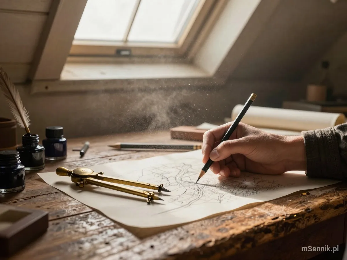 Interpretacja snu: Cyrkiel - scenariusz z życia codziennego