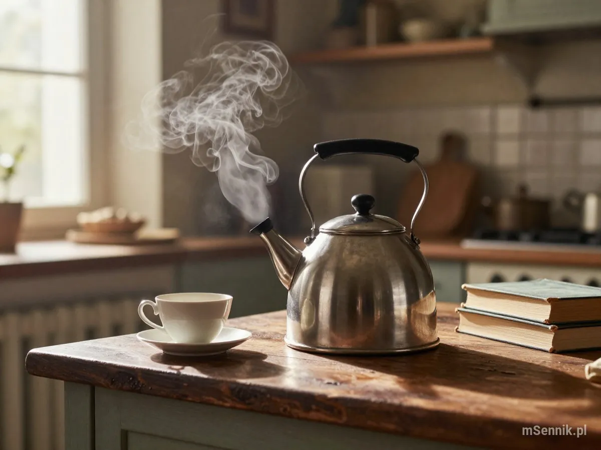 Interpretacja snu: Czajnik - scenariusz z życia codziennego