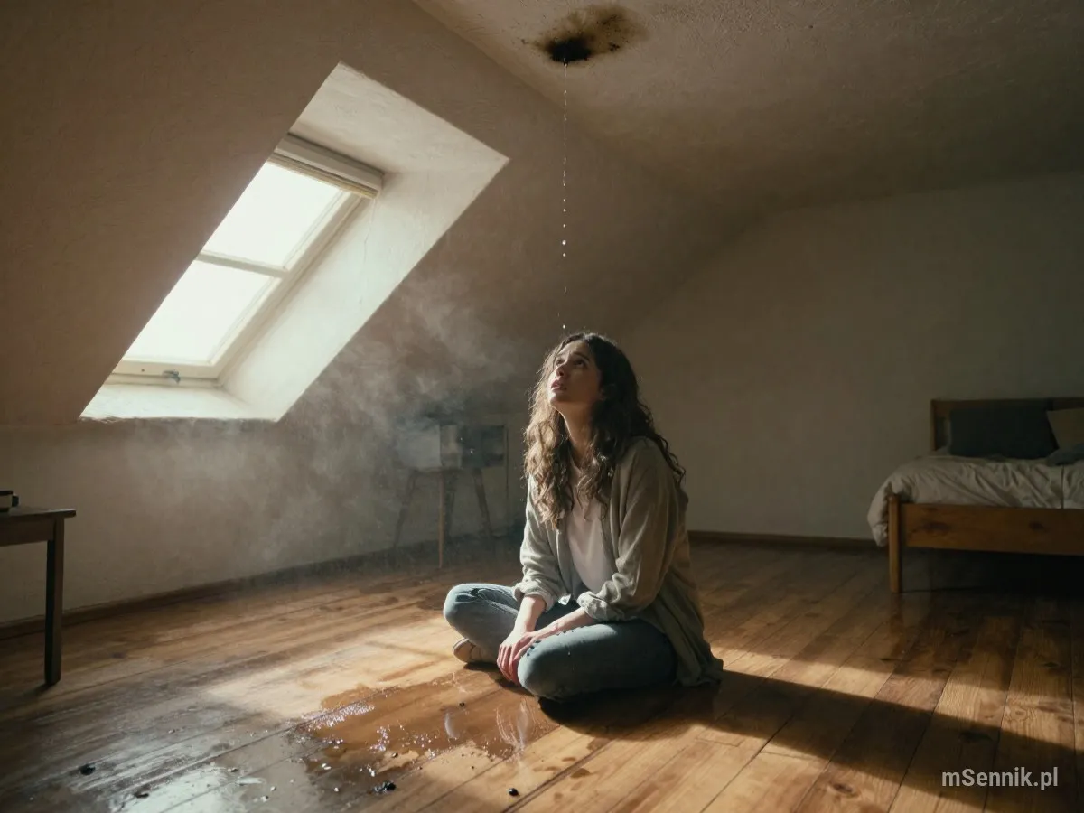 Interpretacja snu: Dach Przeciekający - scenariusz z życia codziennego