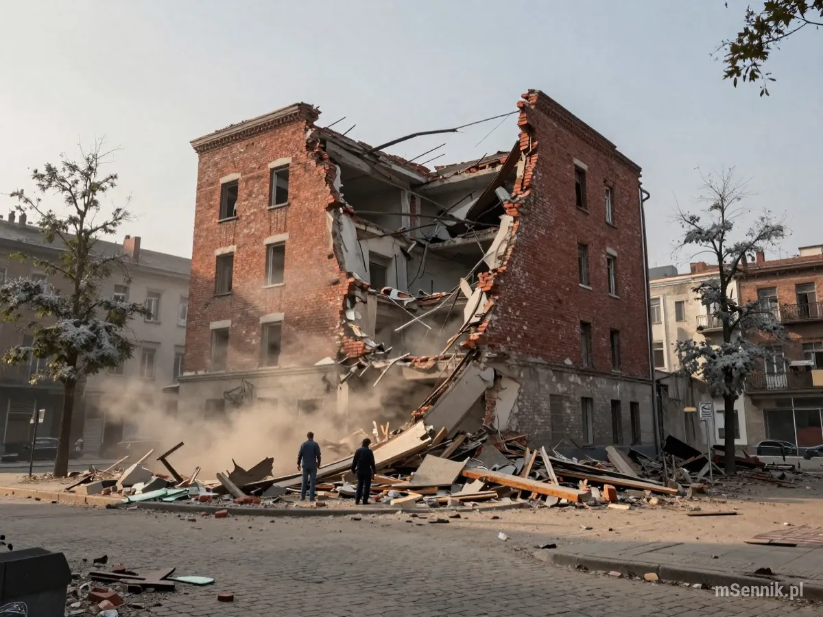 Interpretacja snu: Demolka - scenariusz z życia codziennego