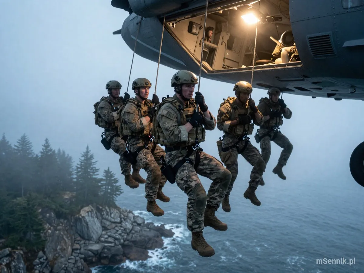 Interpretacja snu: Desant - scenariusz z życia codziennego