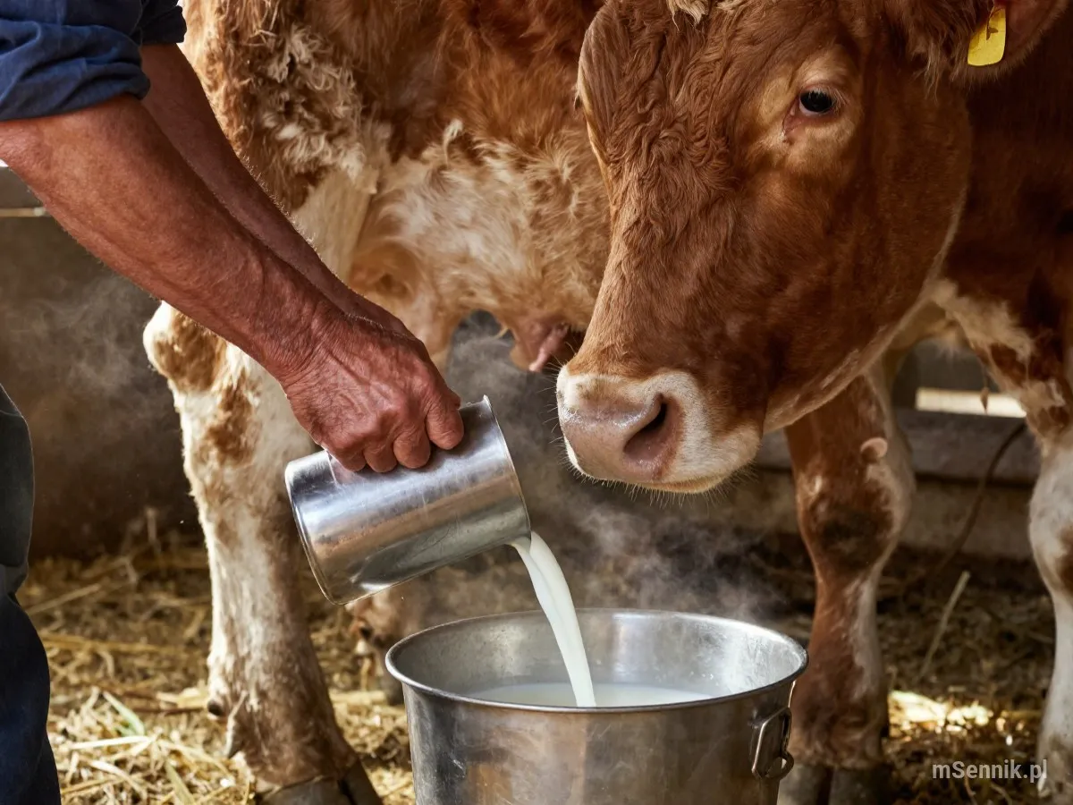 Interpretacja snu: Doić - scenariusz z życia codziennego