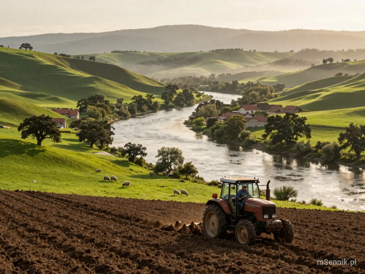 Interpretacja snu: Dorzecze - scenariusz z życia codziennego
