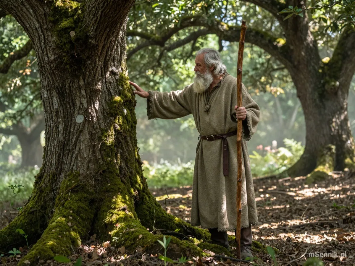 Interpretacja snu: Druid - scenariusz z życia codziennego