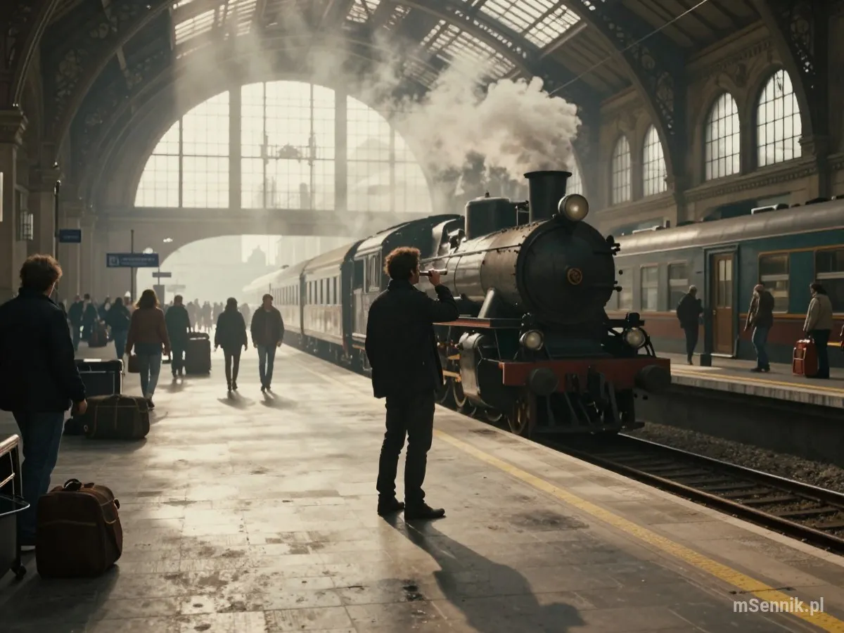 Interpretacja snu: Dworzec - scenariusz z życia codziennego