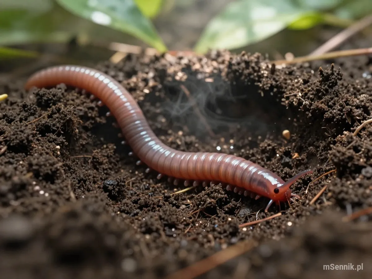 Interpretacja snu: Dżdżownica - scenariusz z życia codziennego