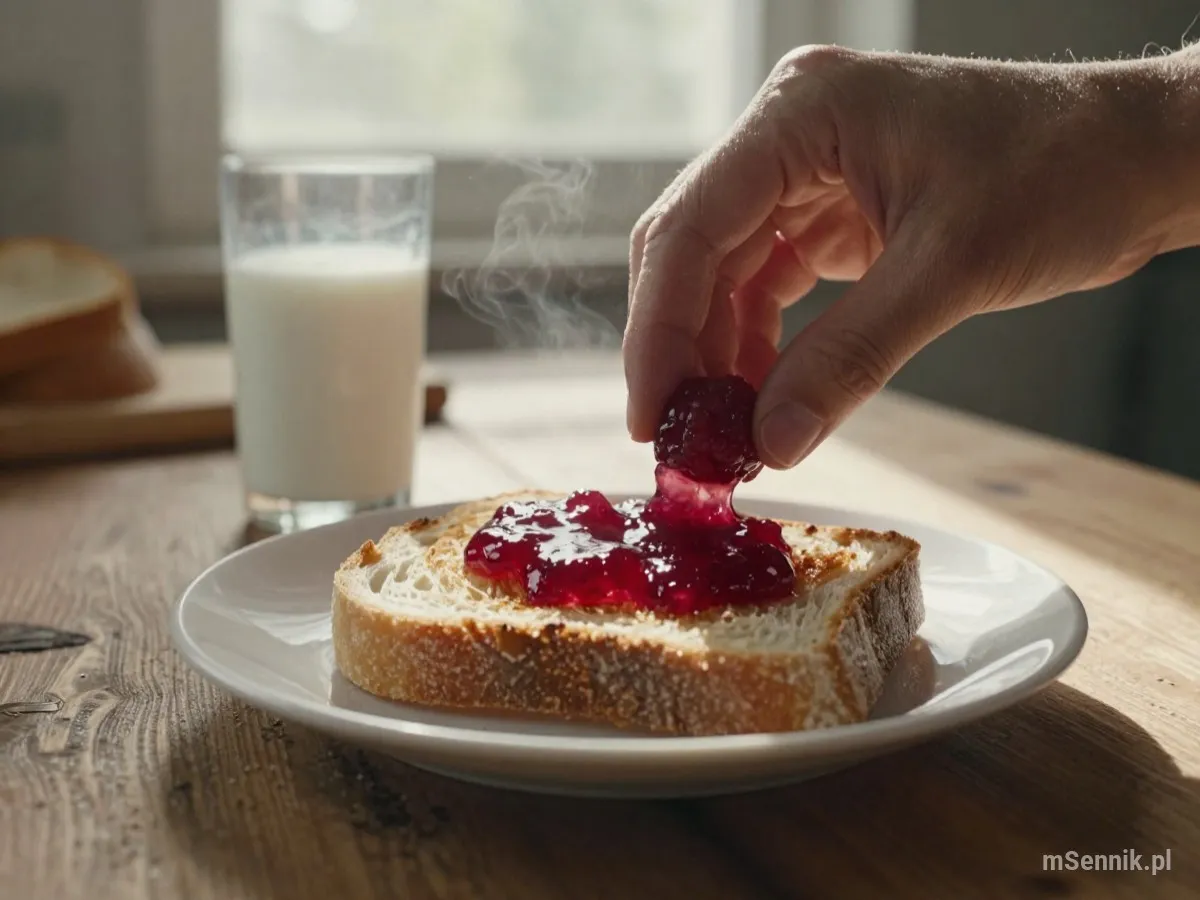 Interpretacja snu: Dżem - scenariusz z życia codziennego