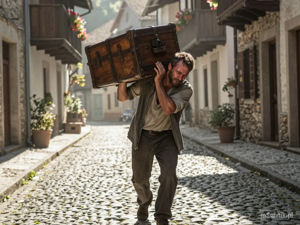 Interpretacja snu: Dźwigać - scenariusz z życia codziennego