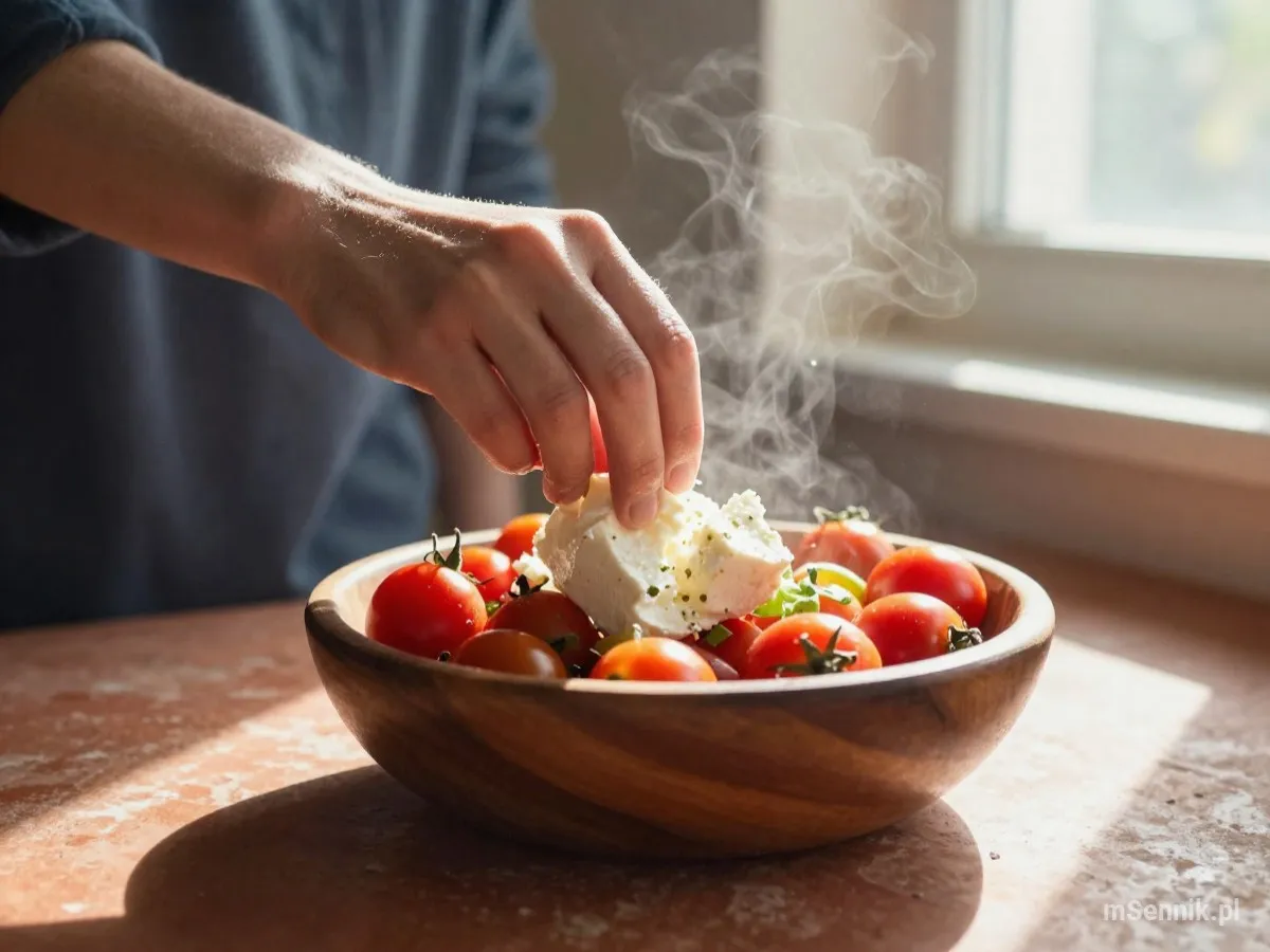 Interpretacja snu: Feta - scenariusz z życia codziennego