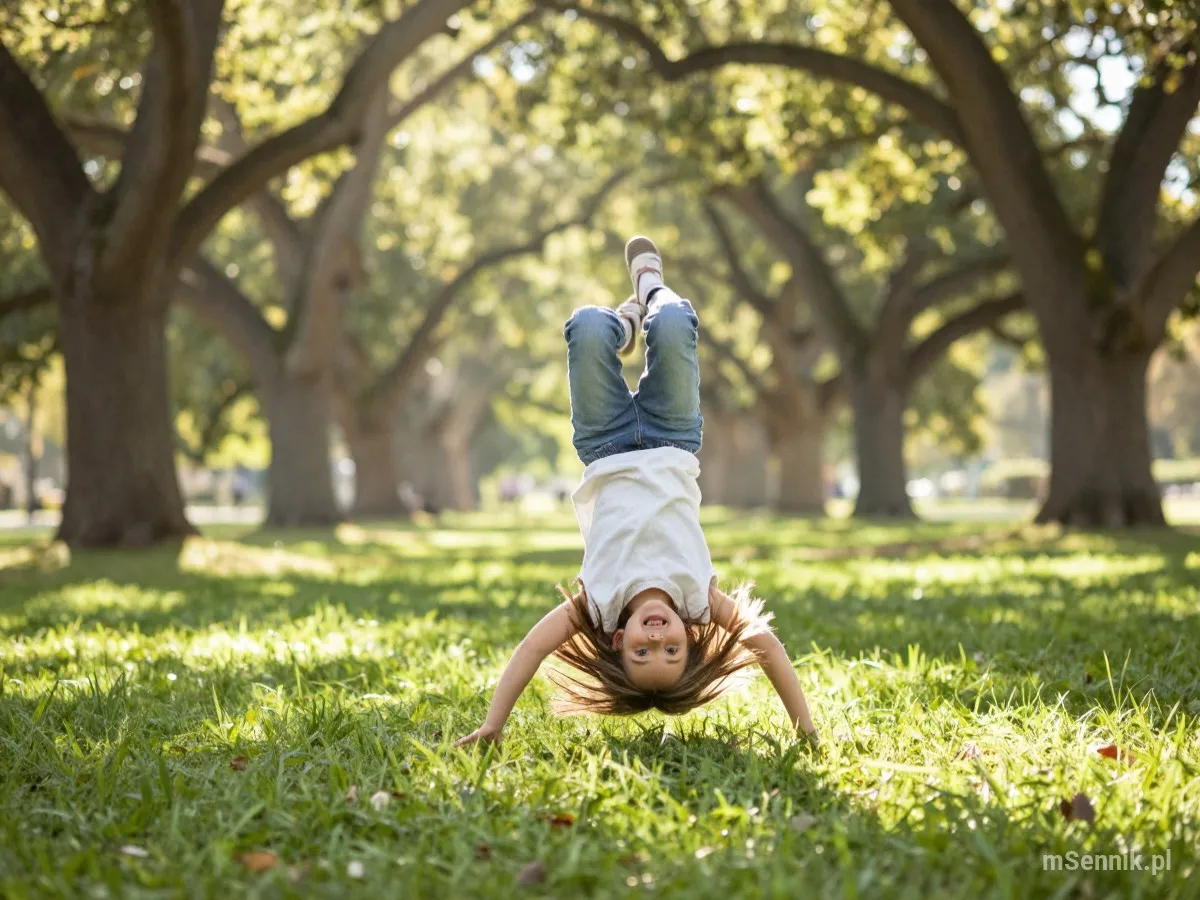 Interpretacja snu: Fikać Koziołki - scenariusz z życia codziennego