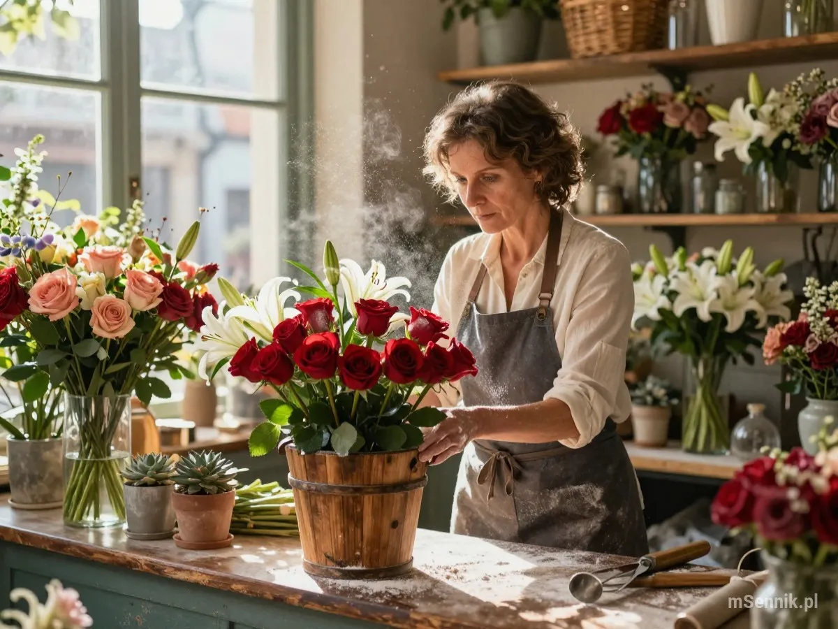 Interpretacja snu: Florysta - scenariusz z życia codziennego