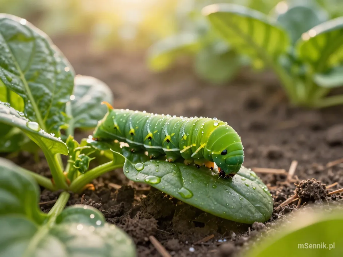 Interpretacja snu: Gąsienica - scenariusz z życia codziennego