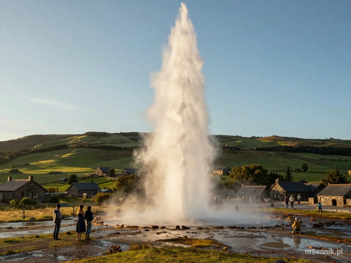 Interpretacja snu: Gejzer - scenariusz z życia codziennego