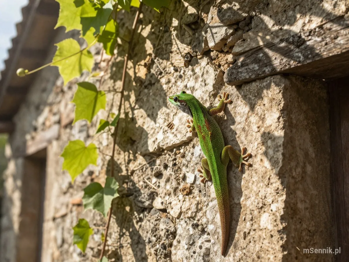 Interpretacja snu: Gekon - scenariusz z życia codziennego