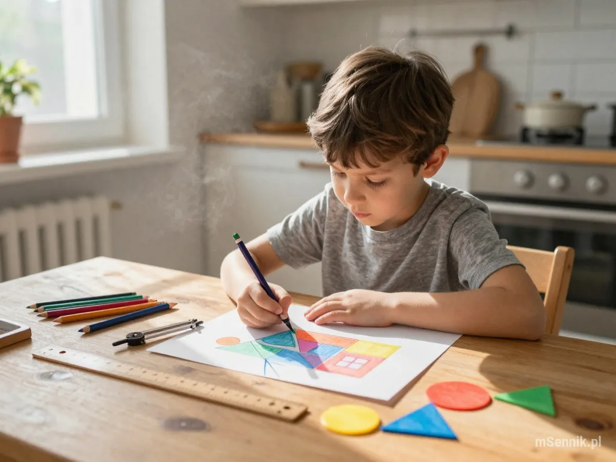 Interpretacja snu: Geometria - scenariusz z życia codziennego