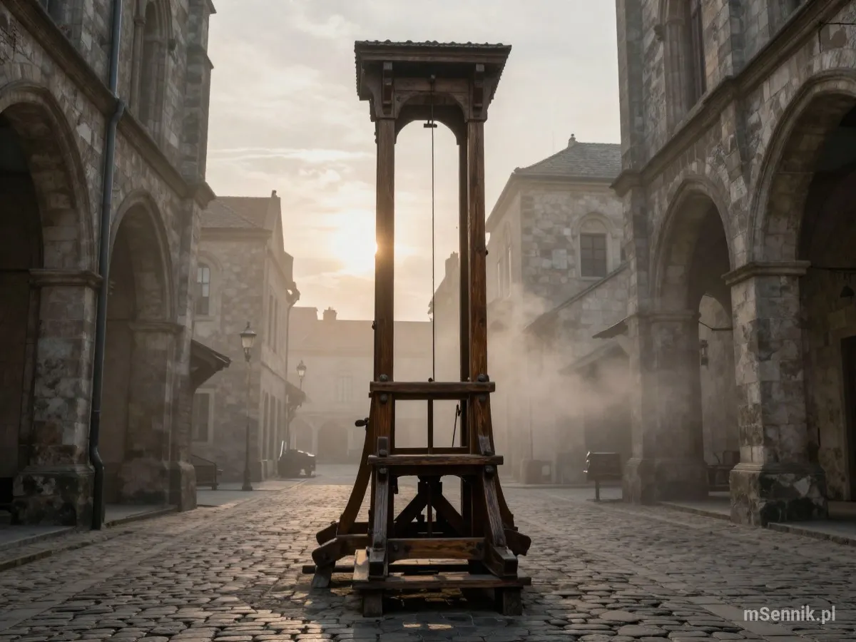 Interpretacja snu: Gilotyna - scenariusz z życia codziennego