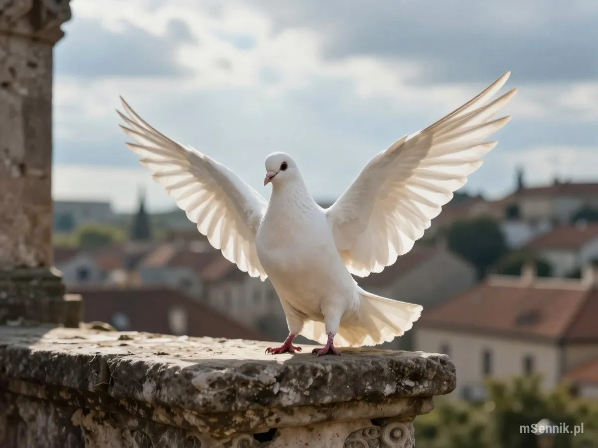 Interpretacja snu: Gołąb - scenariusz z życia codziennego