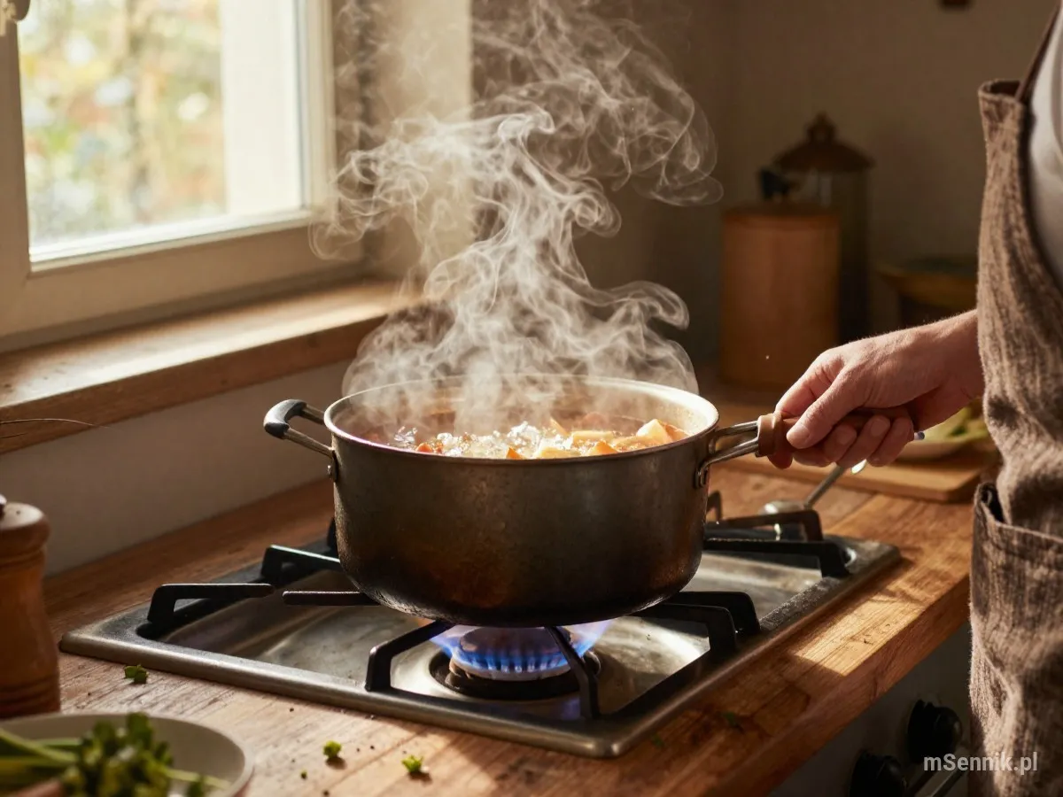 Interpretacja snu: Gotowanie - scenariusz z życia codziennego