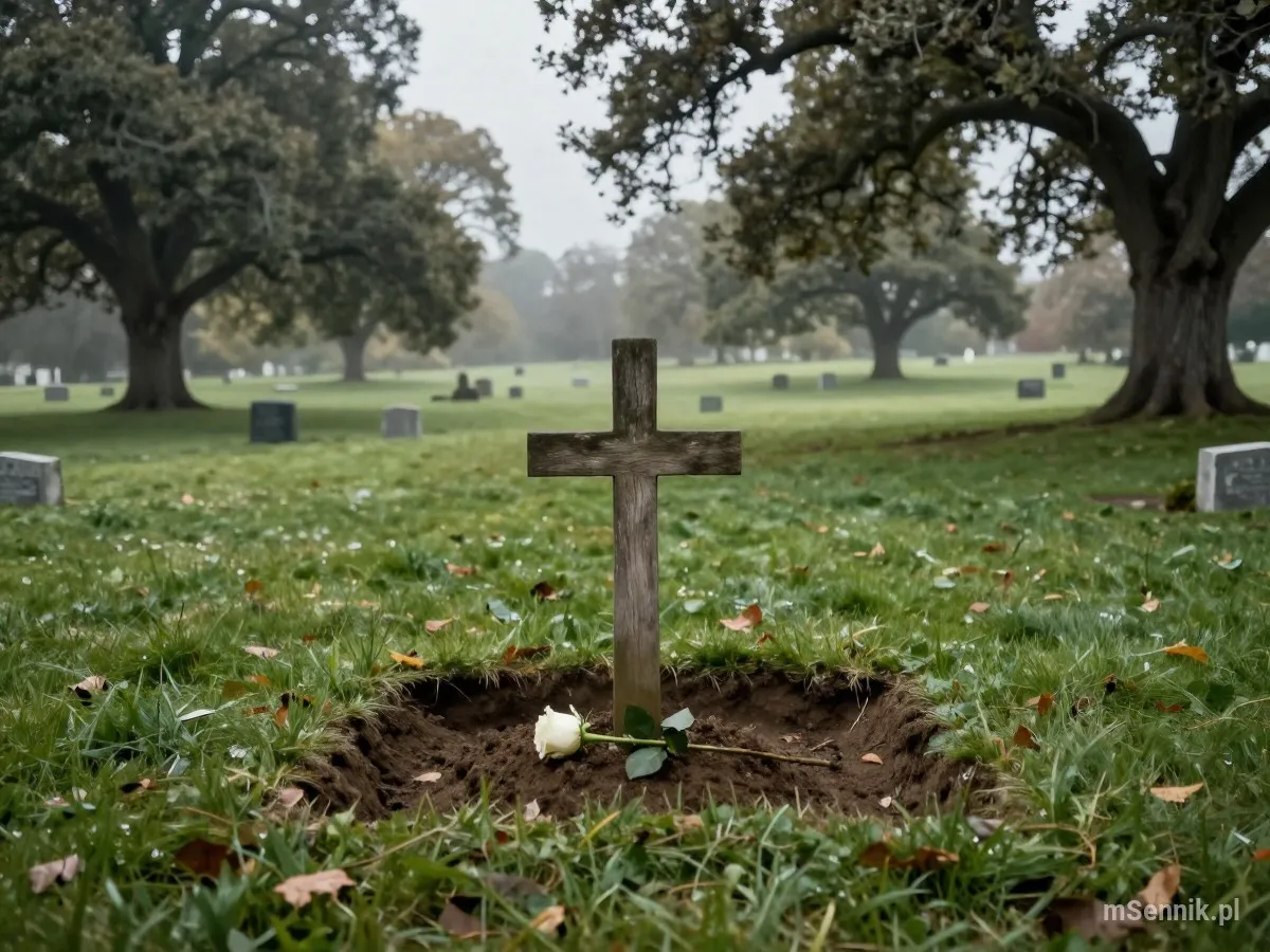 Interpretacja snu: Grab - scenariusz z życia codziennego