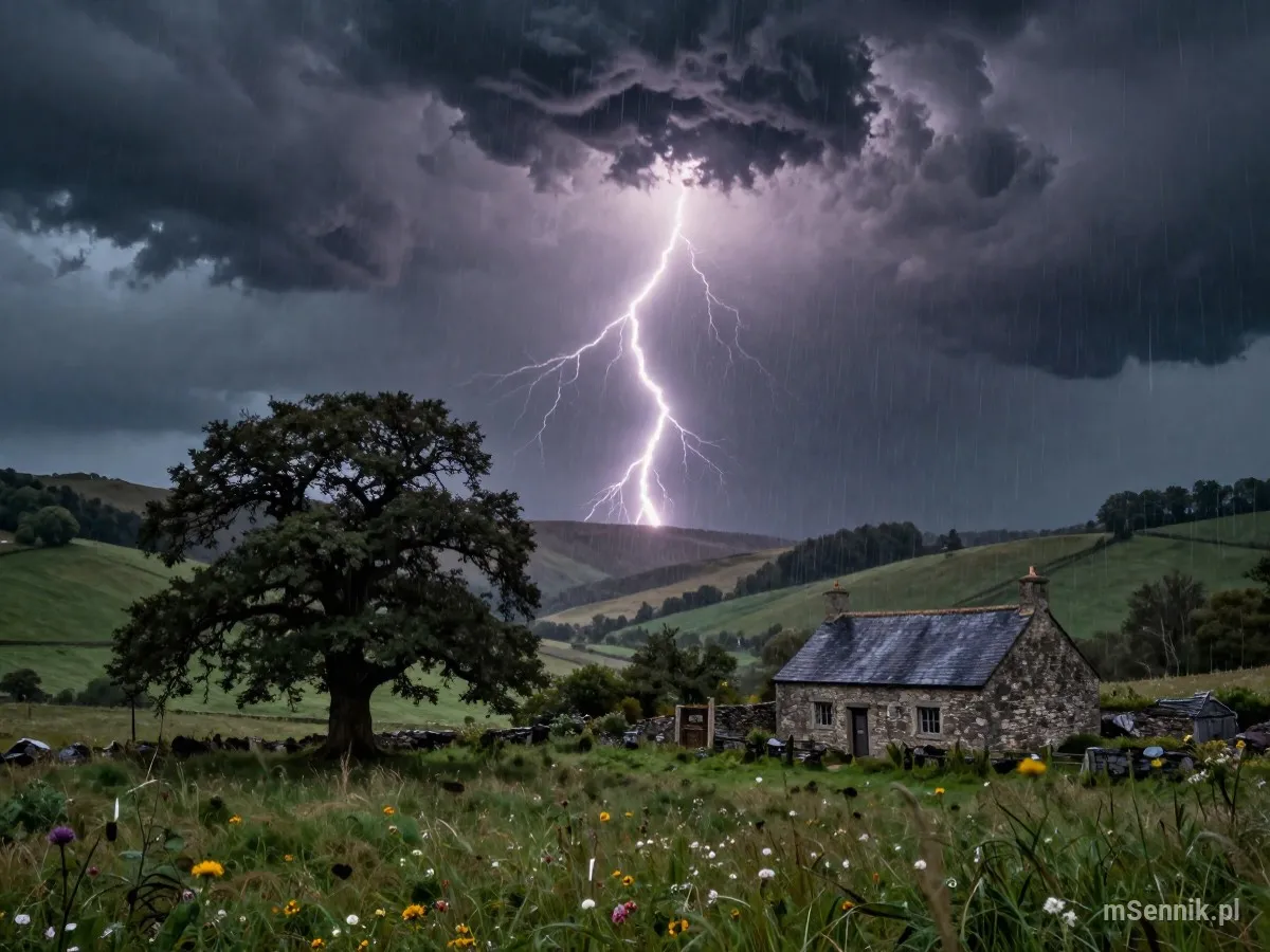 Interpretacja snu: Grzmot - scenariusz z życia codziennego
