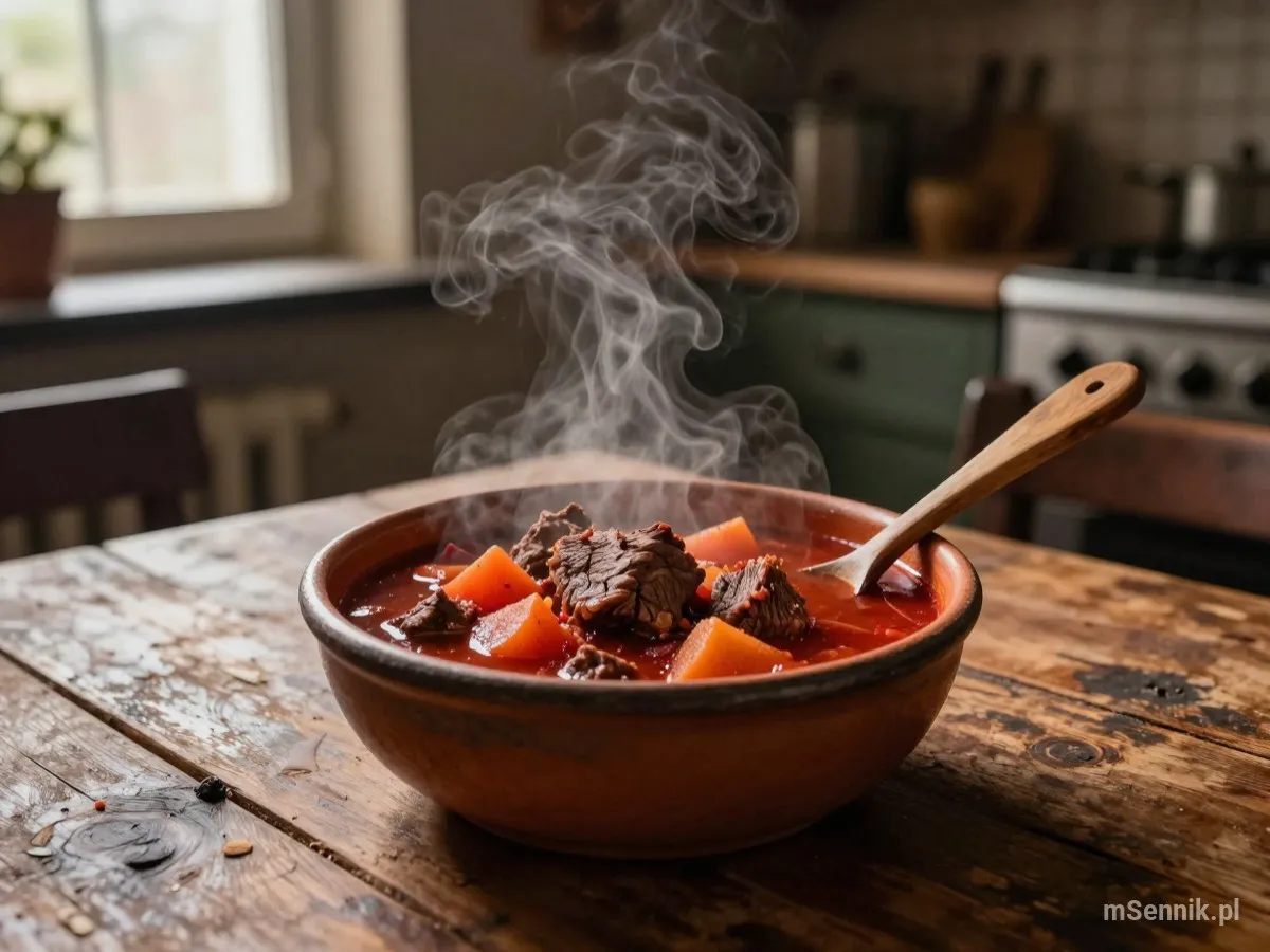 Interpretacja snu: Gulasz - scenariusz z życia codziennego