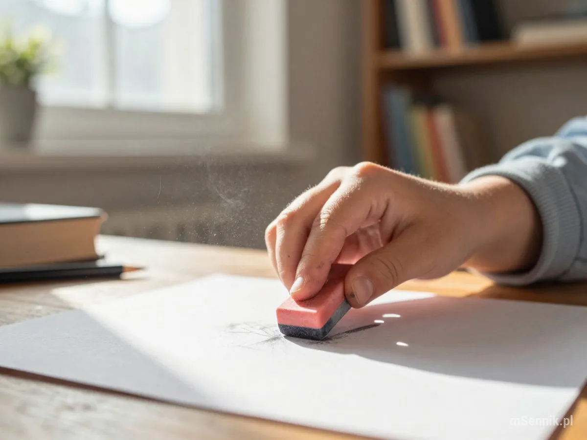 Interpretacja snu: Gumka - scenariusz z życia codziennego