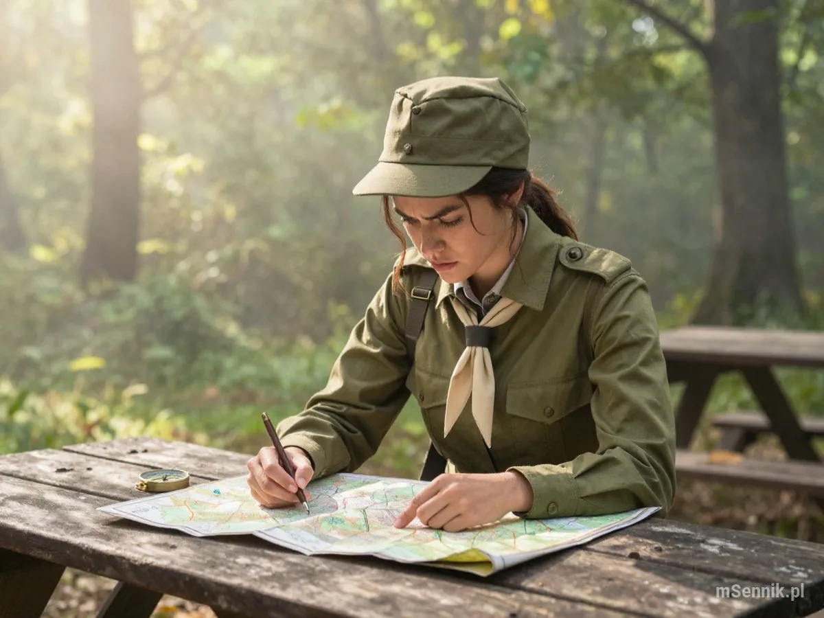 Interpretacja snu: Harcerka - scenariusz z życia codziennego
