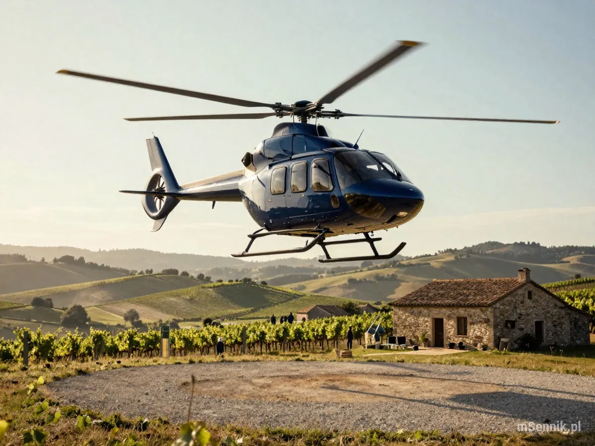 Interpretacja snu: Helikopter - scenariusz z życia codziennego