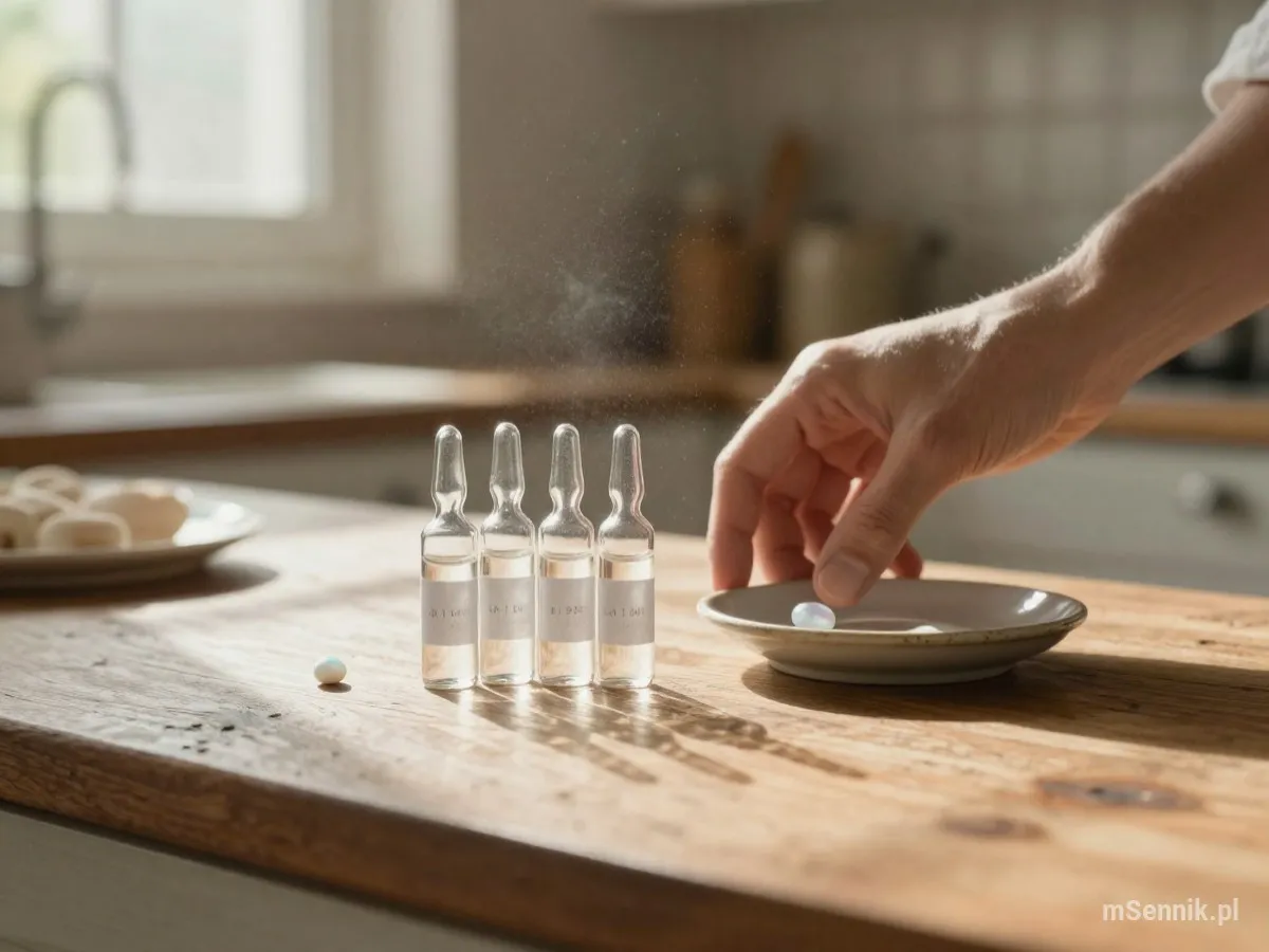 Interpretacja snu: Homeopatia - scenariusz z życia codziennego