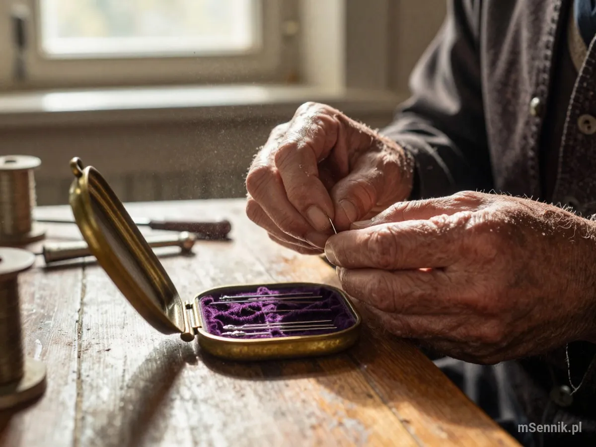 Interpretacja snu: Igielnik - scenariusz z życia codziennego