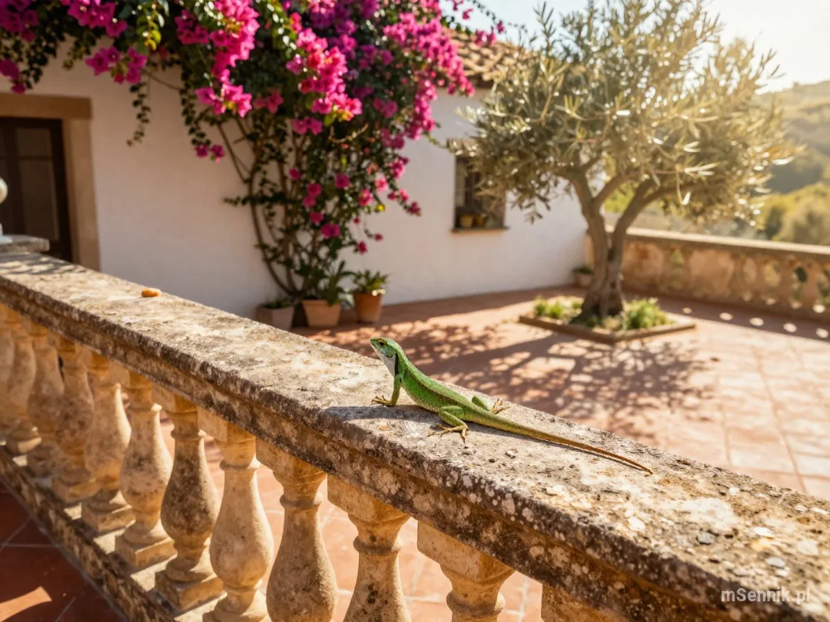 Interpretacja snu: Jaszczurka - scenariusz z życia codziennego