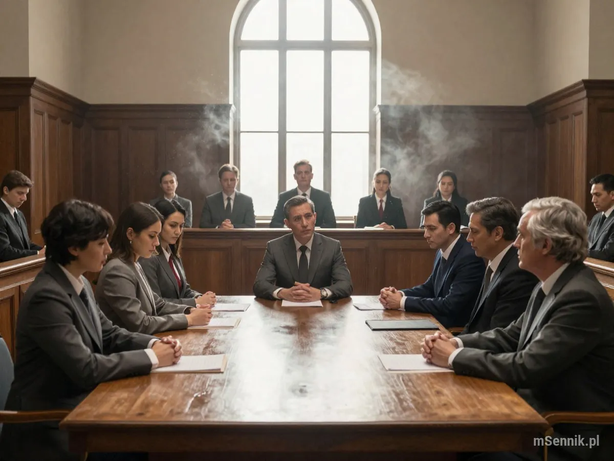 Interpretacja snu: Jury - scenariusz z życia codziennego