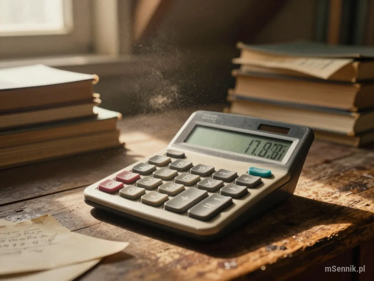 Interpretacja snu: Kalkulator - scenariusz z życia codziennego