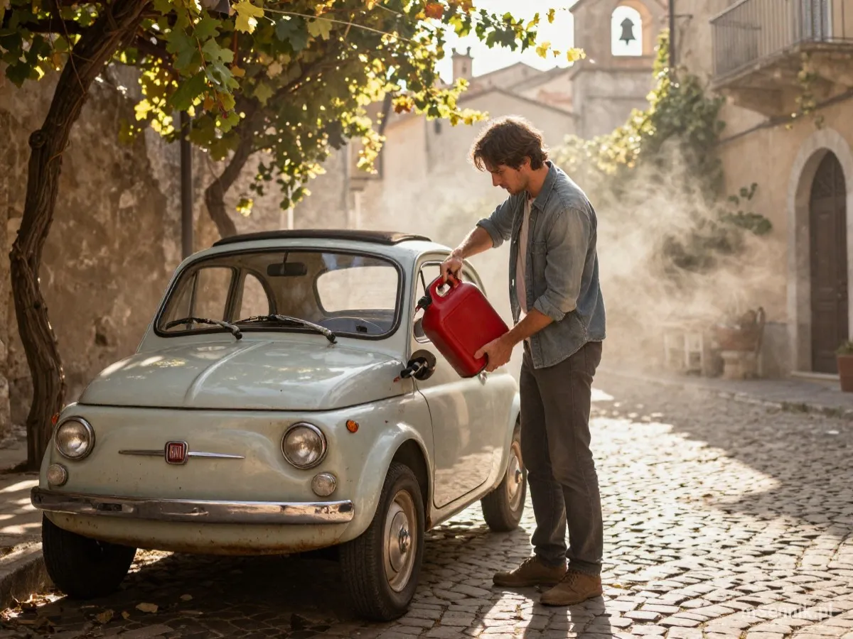 Interpretacja snu: Kanister - scenariusz z życia codziennego