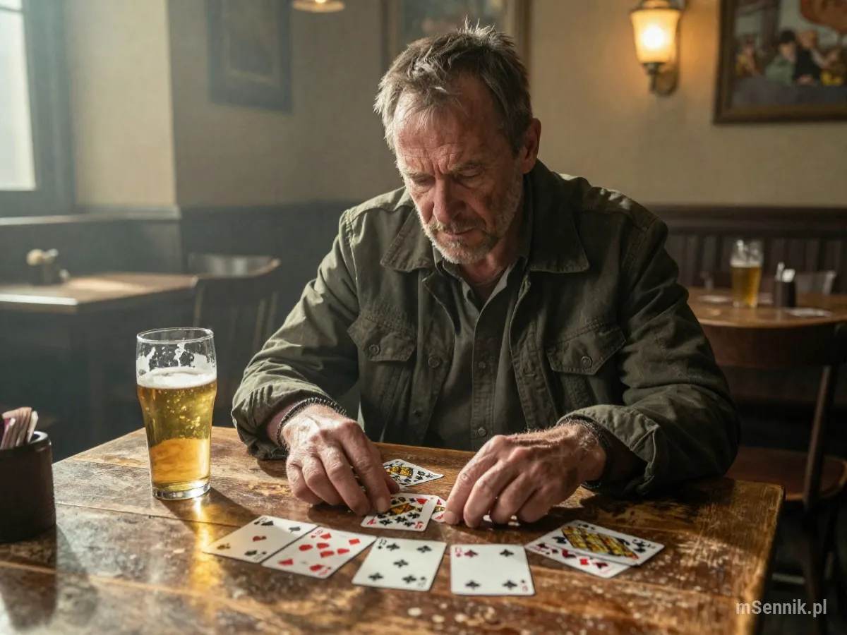 Interpretacja snu: Karciarz - scenariusz z życia codziennego