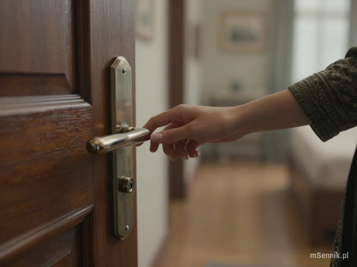 Interpretacja snu: Klamka - scenariusz z życia codziennego